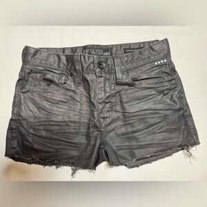 Guess Lincoln-slim straight black shorts